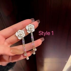 Stud earnings not Chanel